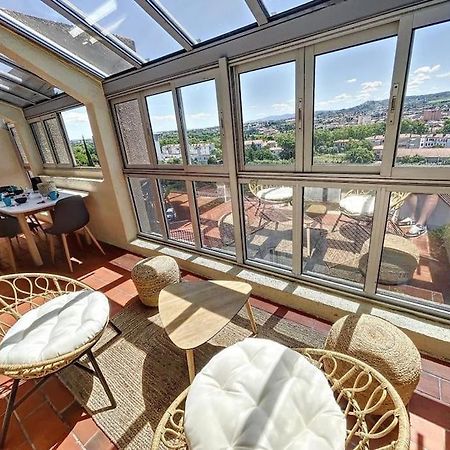 Le Panoramique - Sublime Vue Sur La Cite Apartment Carcassonne Exterior foto