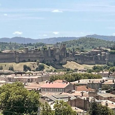 Le Panoramique - Sublime Vue Sur La Cite Apartment Carcassonne Exterior foto
