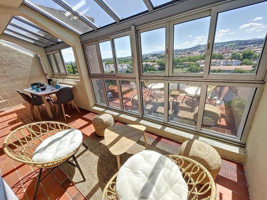 Le Panoramique - Sublime Vue Sur La Cite Apartment Carcassonne Exterior foto